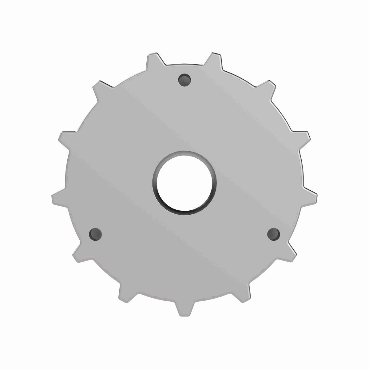 Rexnord 815 Series Solid One Piece Cast Iron Sprocket with 13 Teeth and a 3/4in Round Rough Stock Bore (RSB) - 401-193-7