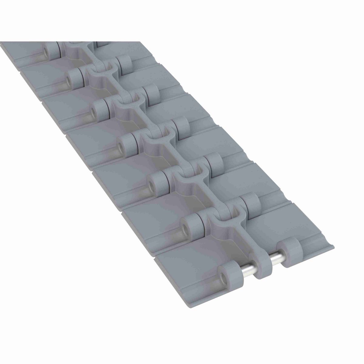 Rexnord 831 Straight Running Solid Top, Material: Silver Platinum Series™ X, Width: 3.25in, Pitch: 1.5in - L0831655393