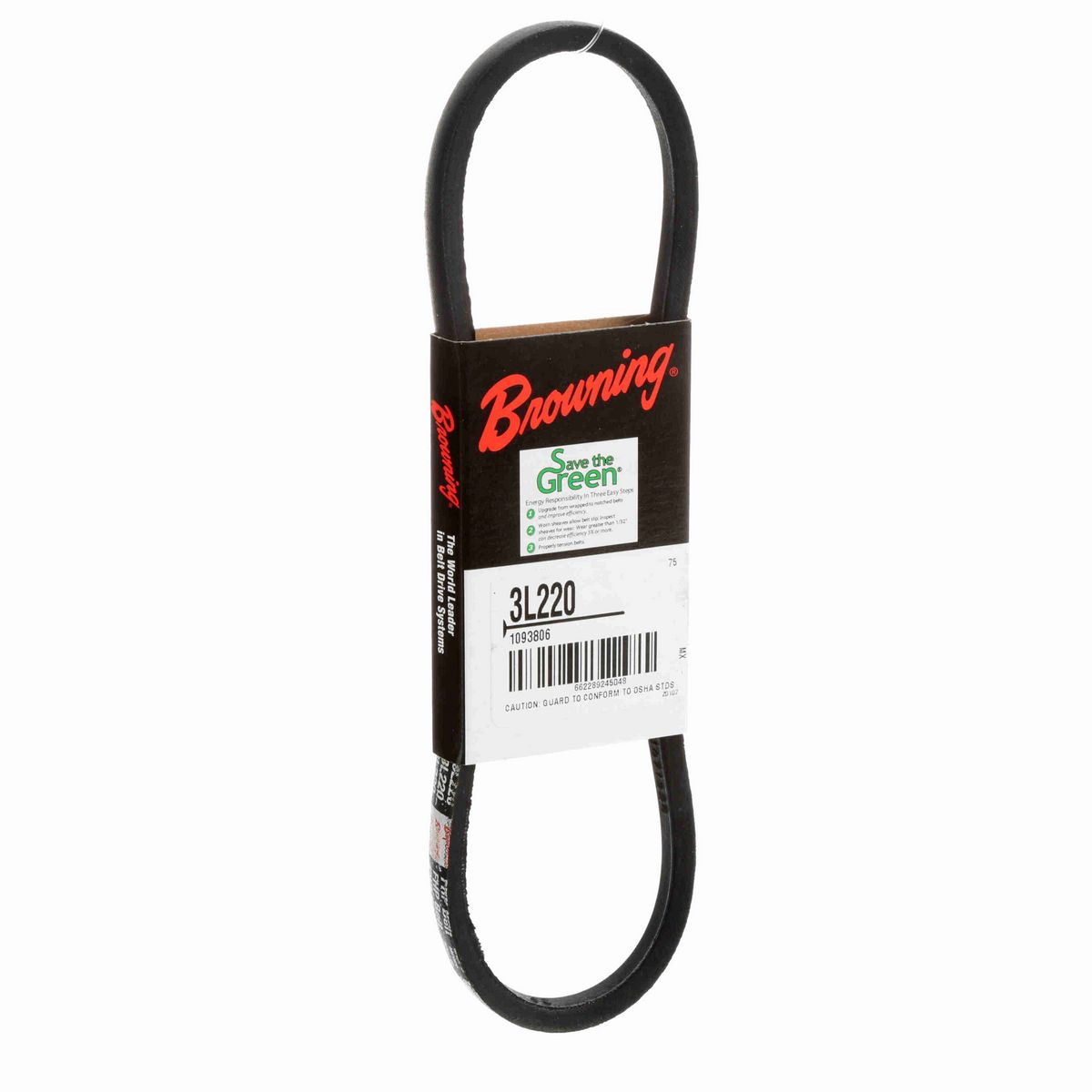 Browning Rubber FHP Belt - 3L220