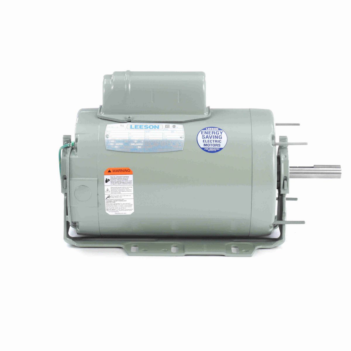LEESON Agricultural Motor, 0.75 HP, 1 Ph, 60 Hz, 115/230 V, 1200 RPM, 56HZ Frame, TEAO - 111322.00