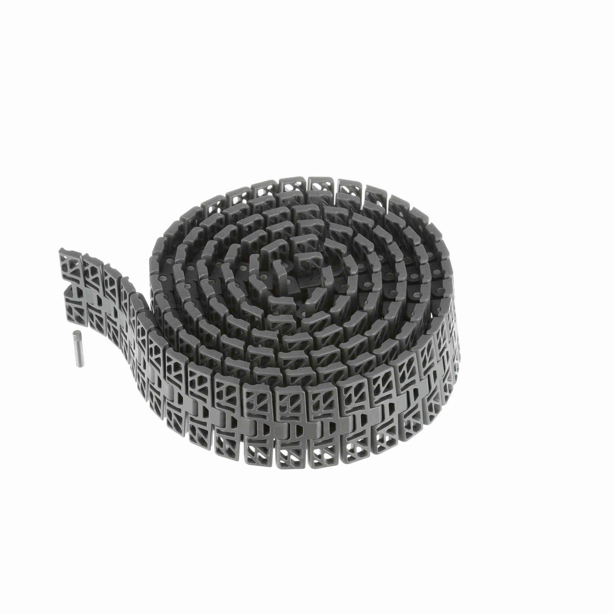 System Plast 2250FG-M Side-flexing Flush Grid, Material: Gray Low Friction, Width: 3.3in, Pitch: 1in - LFG2250FG-M-K330