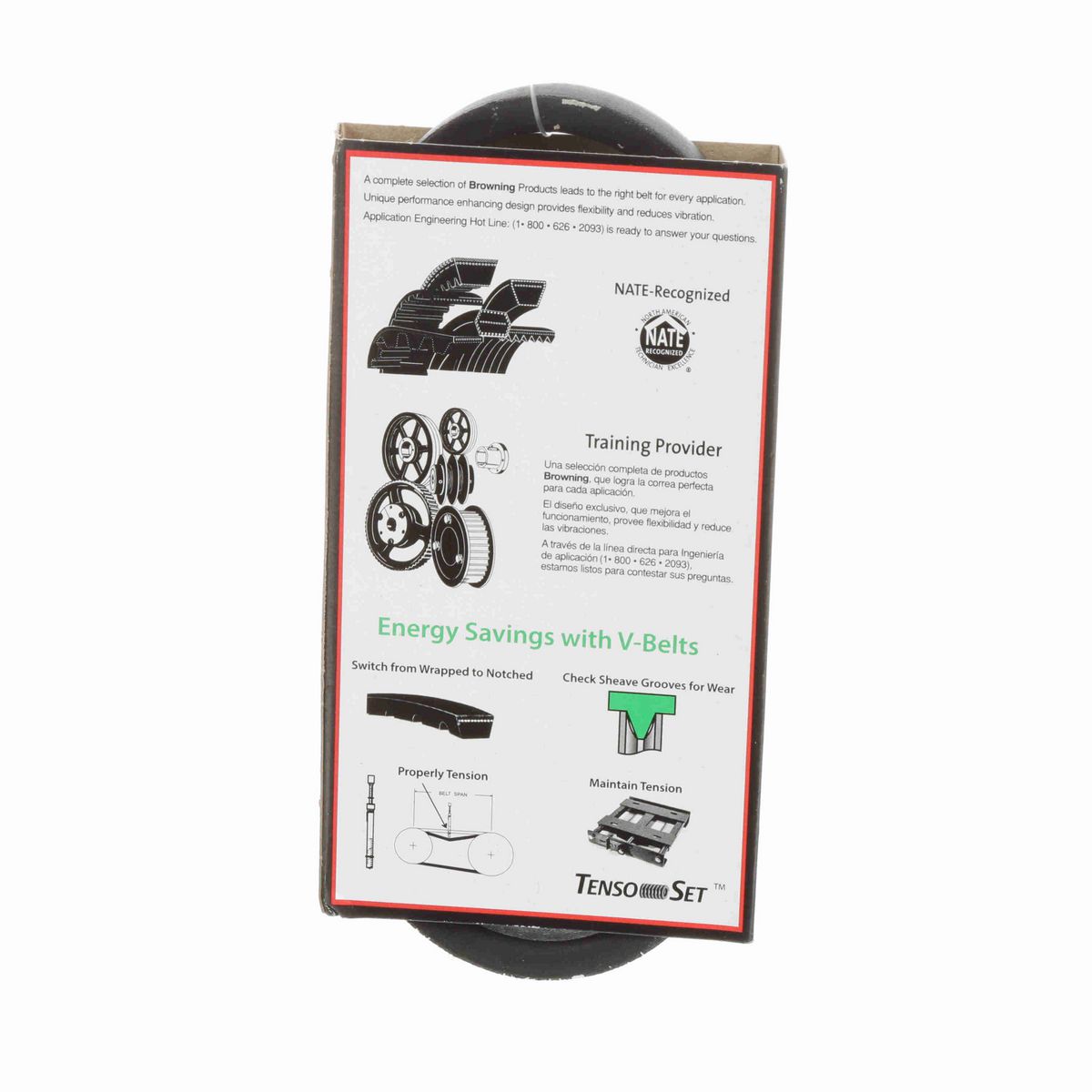 Browning Rubber FHP Belt - 4L170