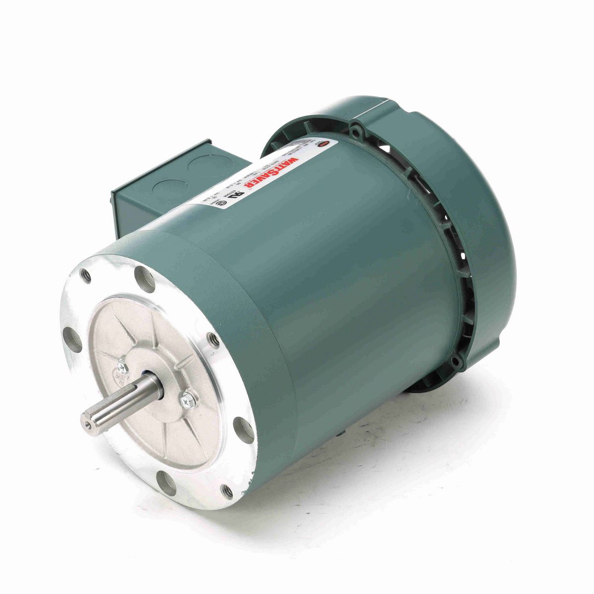 LEESON WATTSAVER® General Purpose Motor, 0.75 & 0.75 HP, 3 Ph, 60 & 50 Hz, 230/460 & 190/380 V, 1800 & 1500 RPM, 56C Frame, TEFC - 114213.00