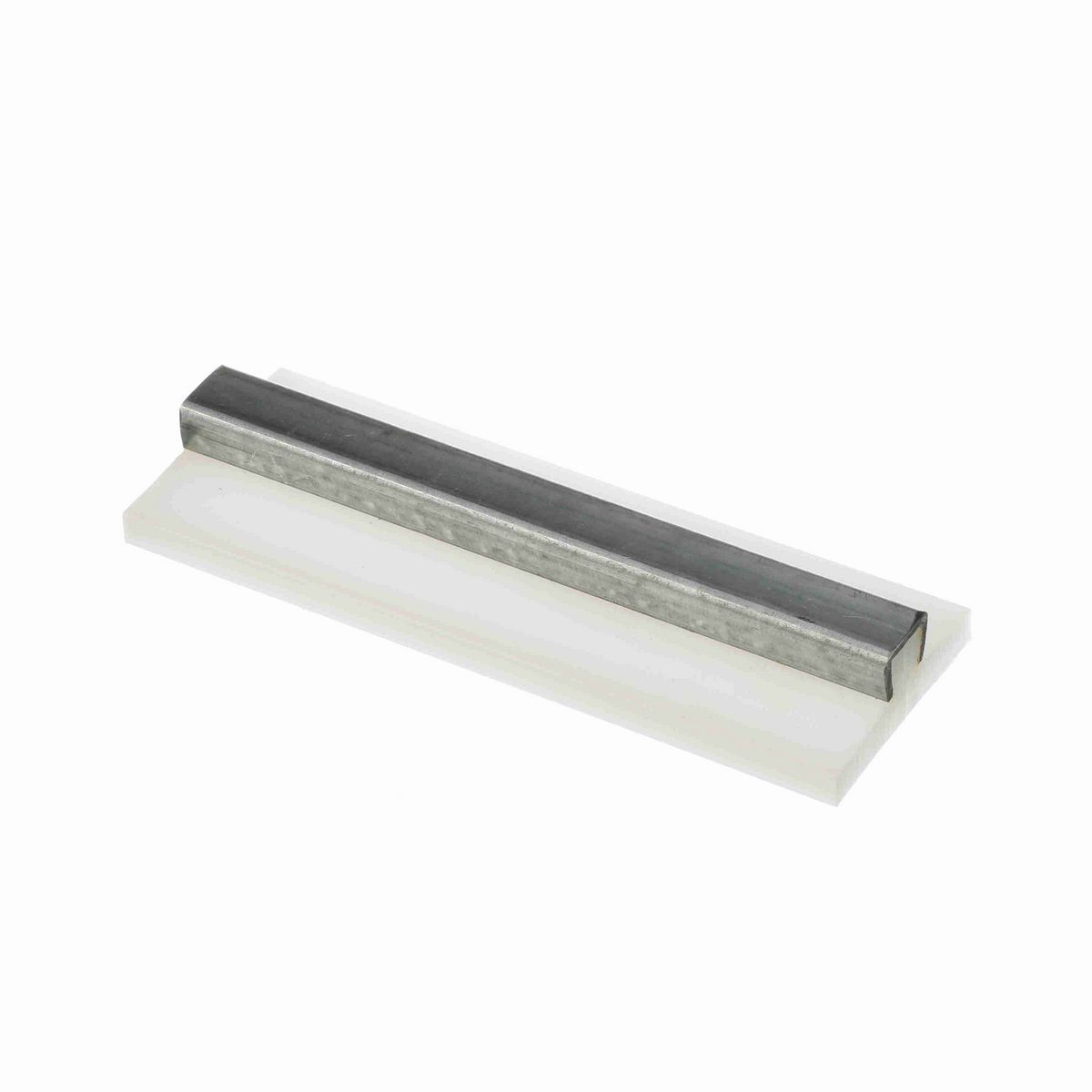 System Plast Tee Guide Rail: 2.25"W X 0.83"H X 240"L White UHMW-PE - VG-GST-2.25-20