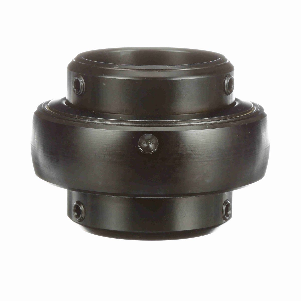 Sealmaster Mounted Insert Only Ball Bearing - 52100 Bearing Steel, Black Oxided - Double Setscrew Lock - 2-211D