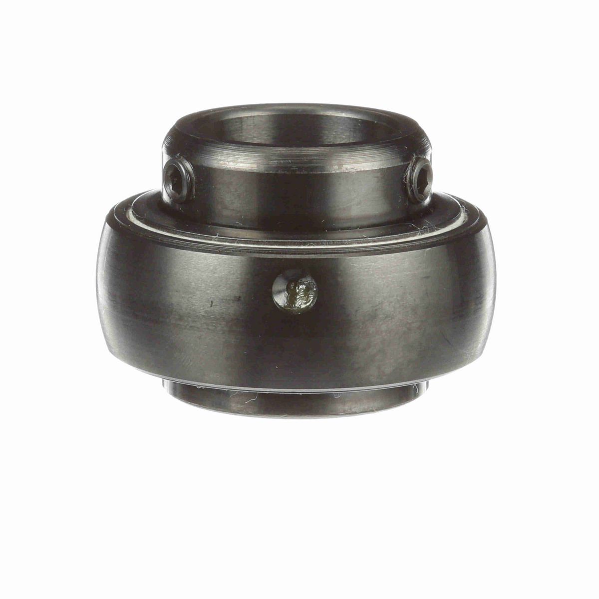 Sealmaster Mounted Insert Only Ball Bearing - 52100 Bearing Steel, Black Oxided - Setscrew Lock - 2-1