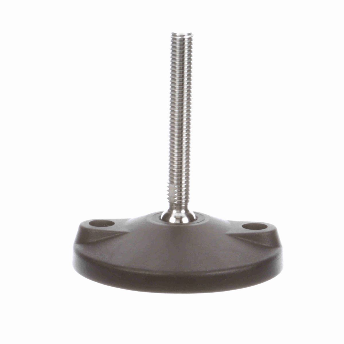 System Plast Articulating Plastic Leveler; Series: VG-511, Base Diameter: 4, Spindle Length: 2.92-in, Thread: 1/2-13 - VG-511-02-S12-L3