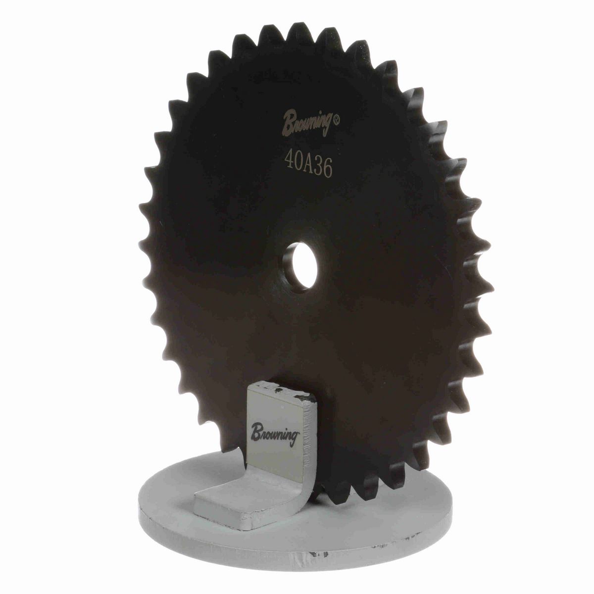 Browning Steel Minimum Plain Bore Roller Chain Sprocket - 40A36