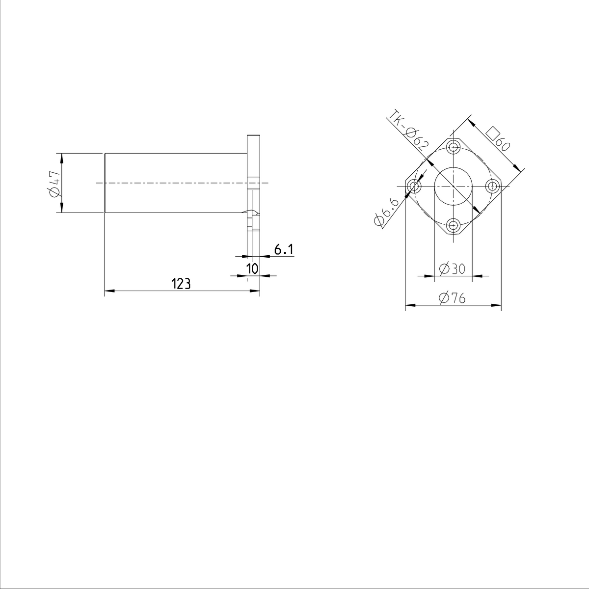 Фланцевая линейная втулка Bosch Rexroth KBMFT-30-DD [R074153000]