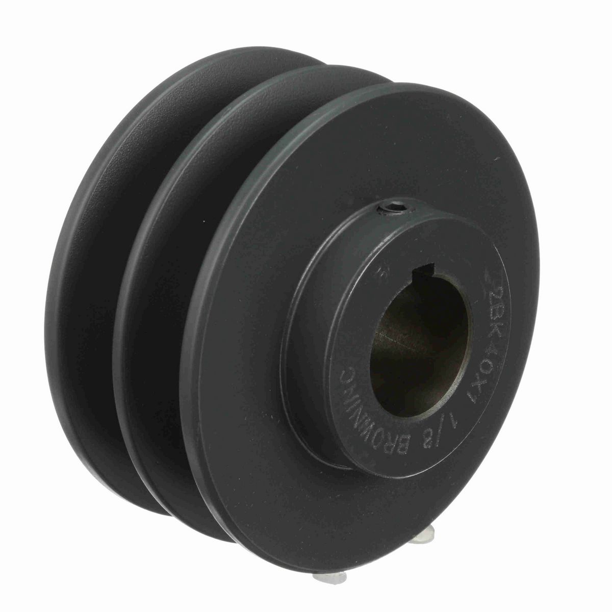 Browning 2 Groove Cast Iron FHP - Finished Bore Sheave - 2BK40X 1 1/8