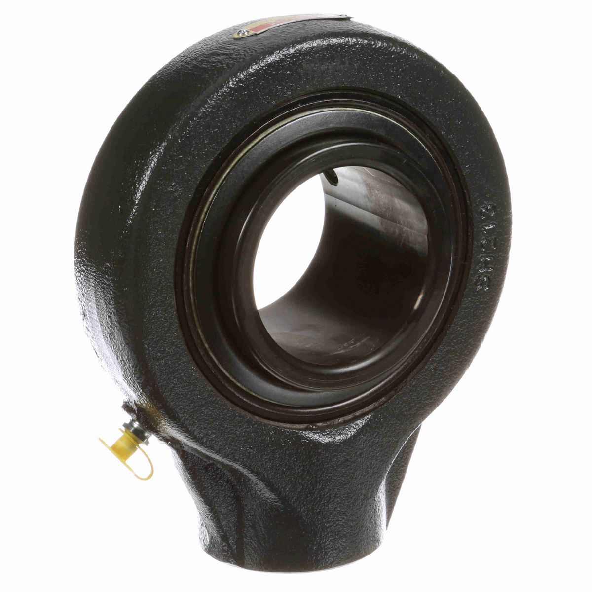 Sealmaster Mounted Cast Iron Hanger Unit Ball Bearing - 52100 Bearing Steel, Black Oxided - Setscrew Lock - SEHB-46