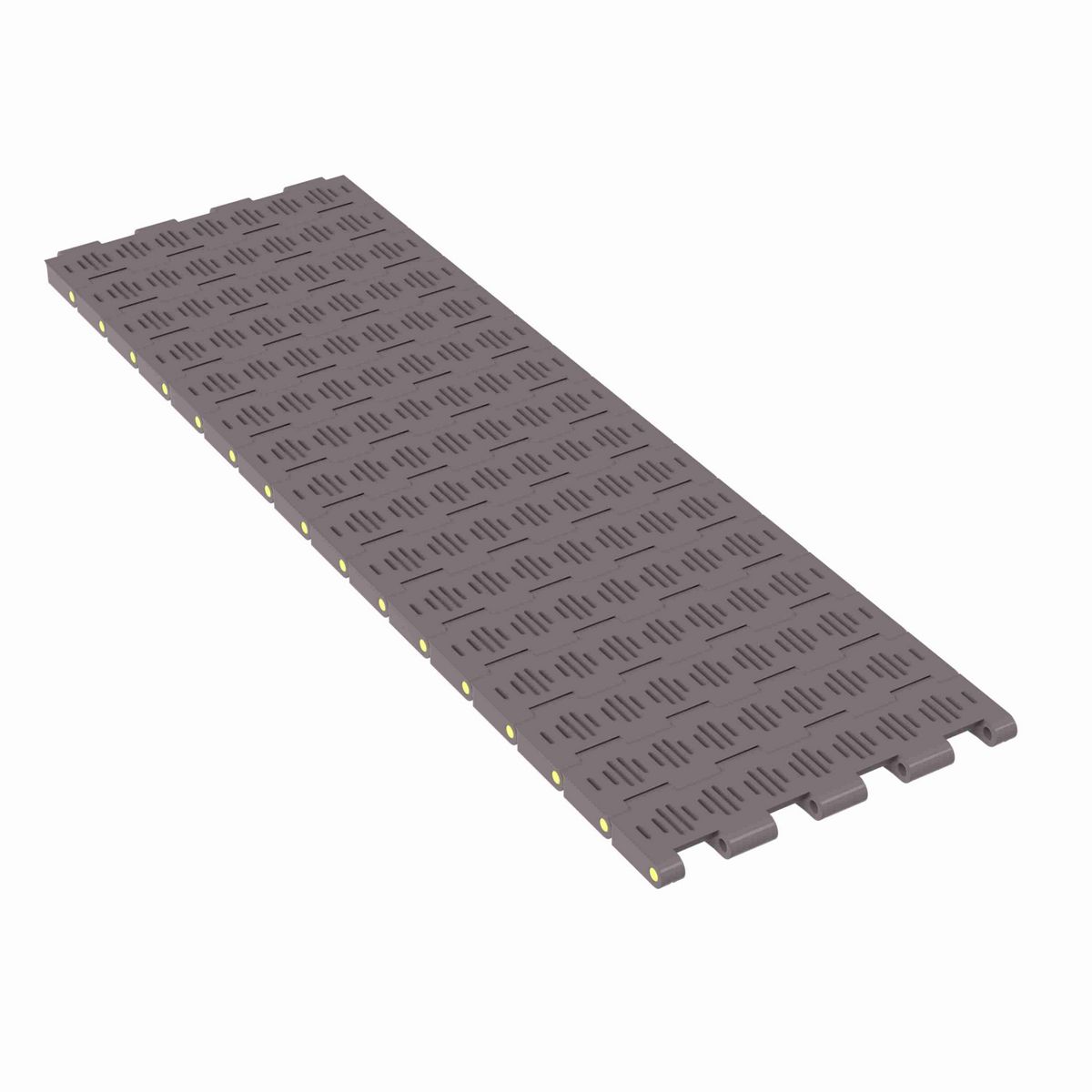 Rexnord 5706 Straight Running Flush Grid, Material: Brown High Performance, Width: 7.5in, Pitch: 1.5in - 81416774