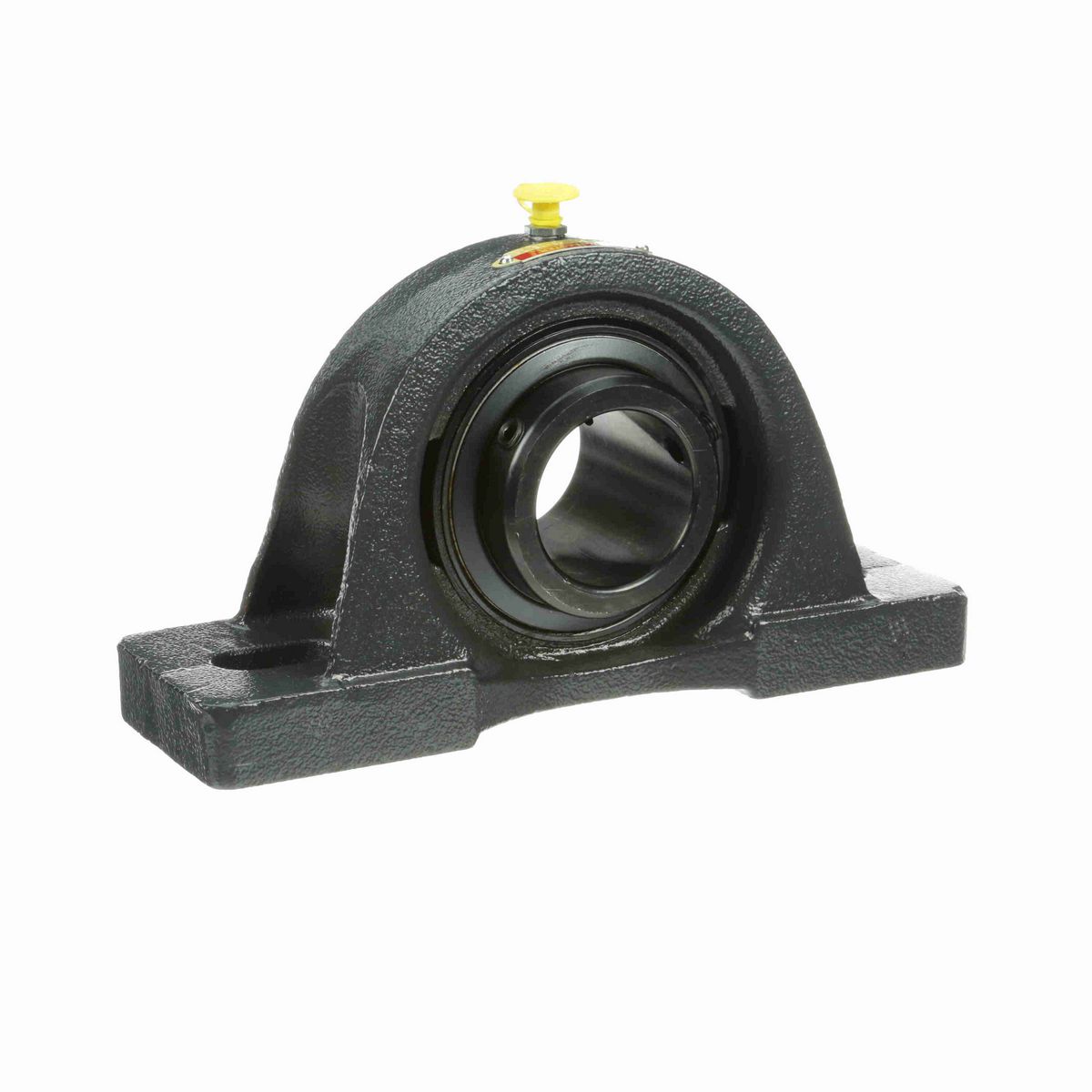 Sealmaster Mounted Cast Iron Two Bolt Pillow Block Ball Bearing - 52100 Bearing Steel, Black Oxided - Double Setscrew Lock - MPD-31