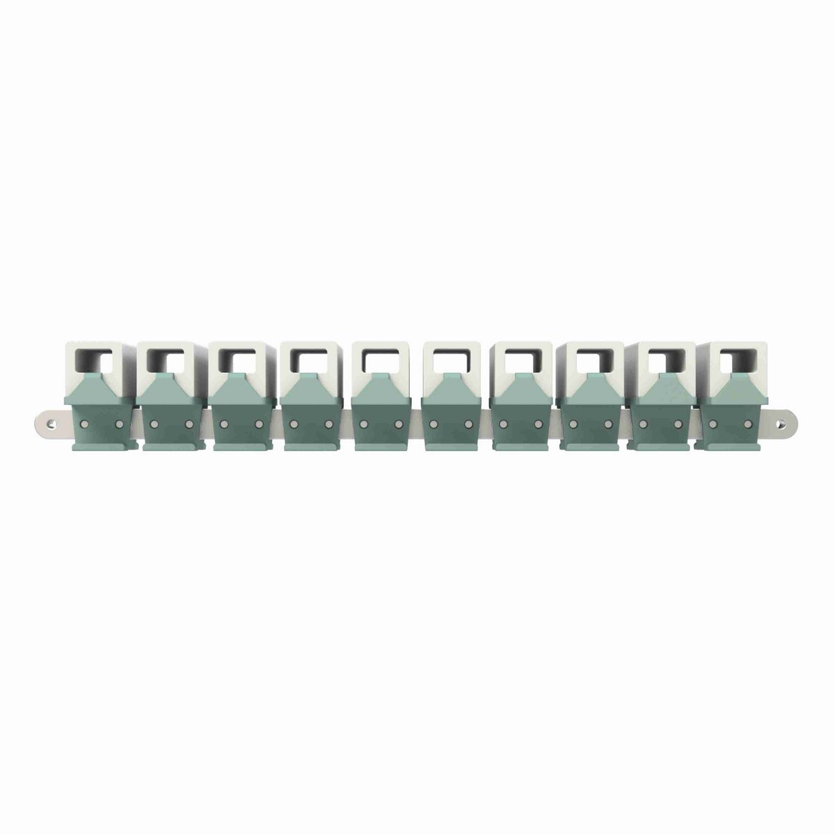 Rexnord 1873TAB SideGrip™ Side-flexing, Material: Heat Stabilized (Green), Width: 3.75in, Pitch: 1.5in - 81421015