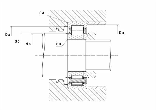 Однорядный цилиндрический роликоподшипник NTN NUP306EAT2XU