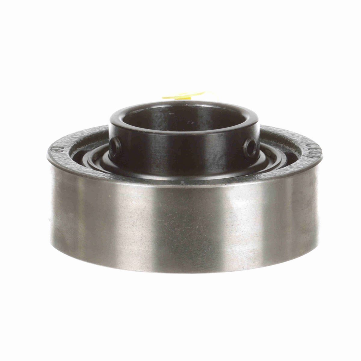 Sealmaster Mounted Cast Iron Cylindrical Cartridge Ball Bearing - 52100 Bearing Steel, Black Oxided - Setscrew Lock - SC-32RC
