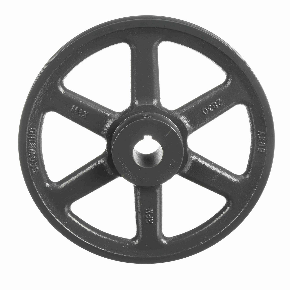 Browning 1 Groove Cast Iron FHP - Finished Bore Sheave - AK89X1