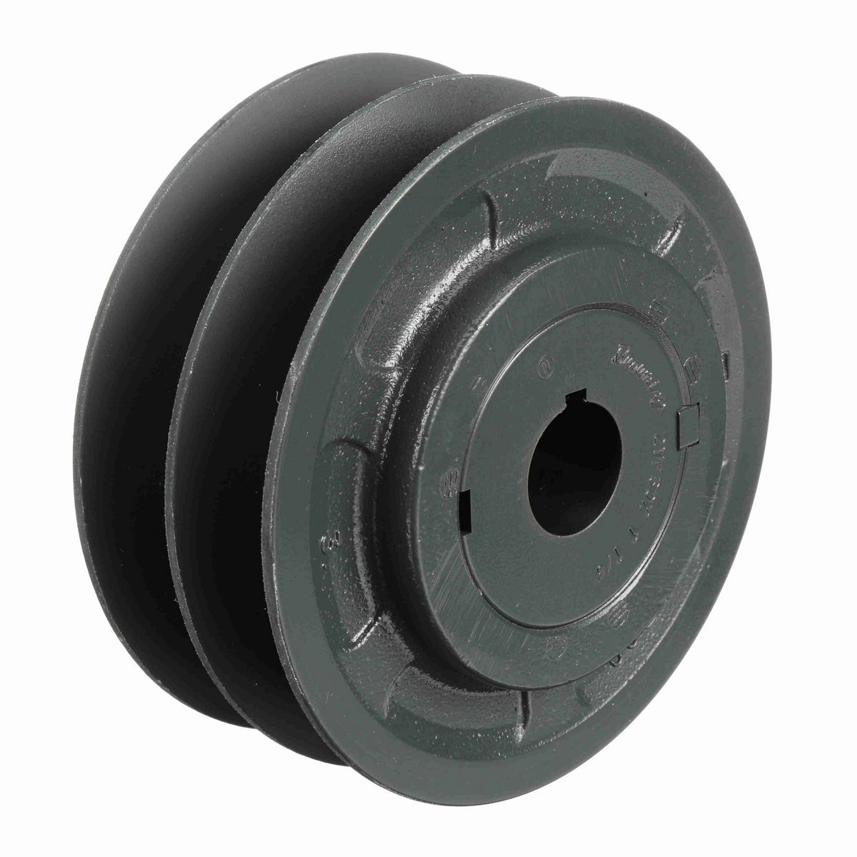 Browning 2 Groove Cast Iron Finish Bore FHP Variable Pitch Sheave - 2VP60X 1 1/8