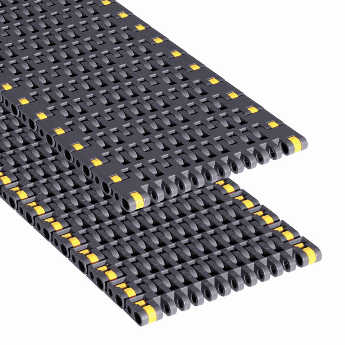 Rexnord 8506 Straight Running Flush Grid, Material: White High Temperature, Width: 12in, Pitch: 0.75in - 81421281