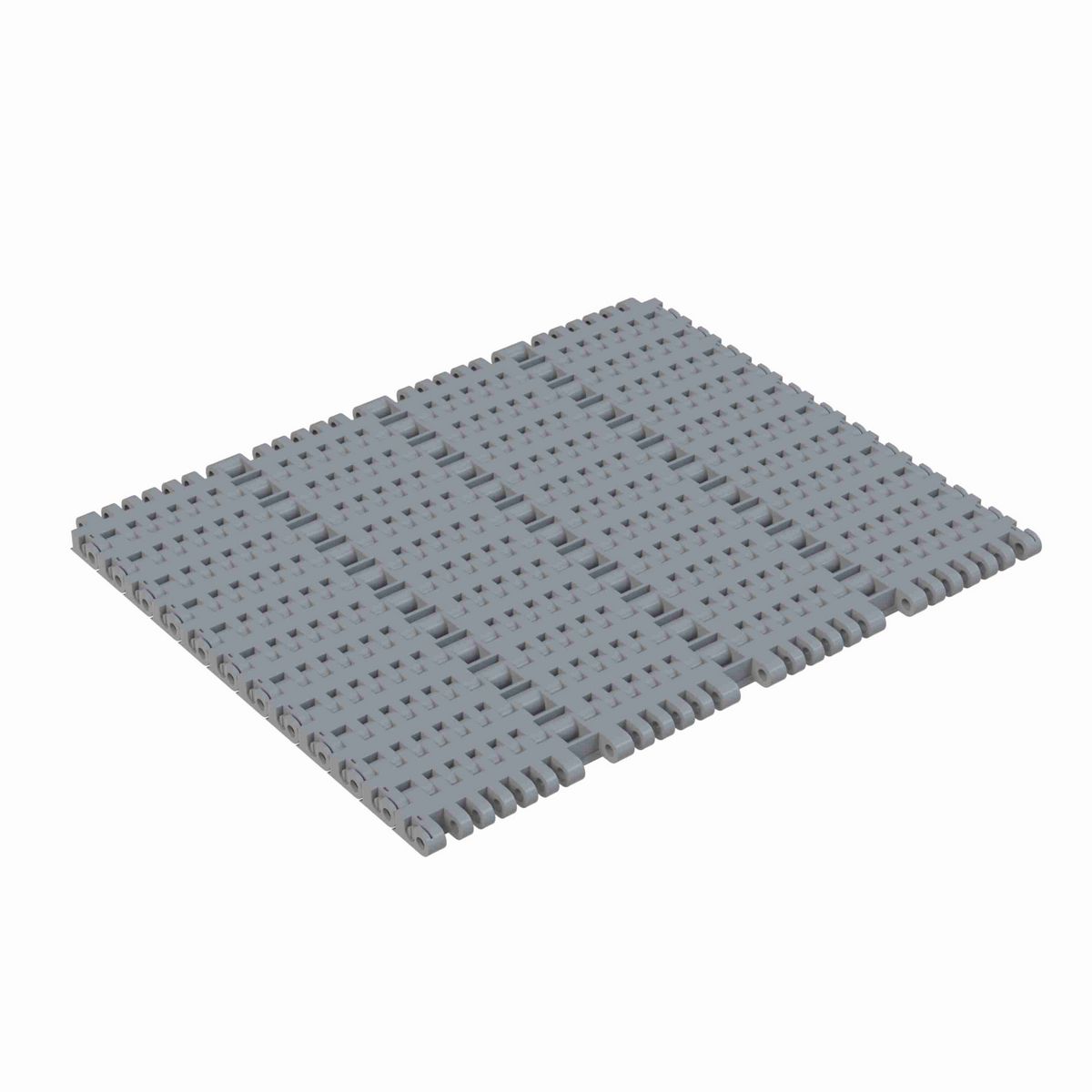 Rexnord 7705 Straight Running Solid Top, Material: Silver Platinum Series™ X, Width: 15in, Pitch: 1in - 10286167