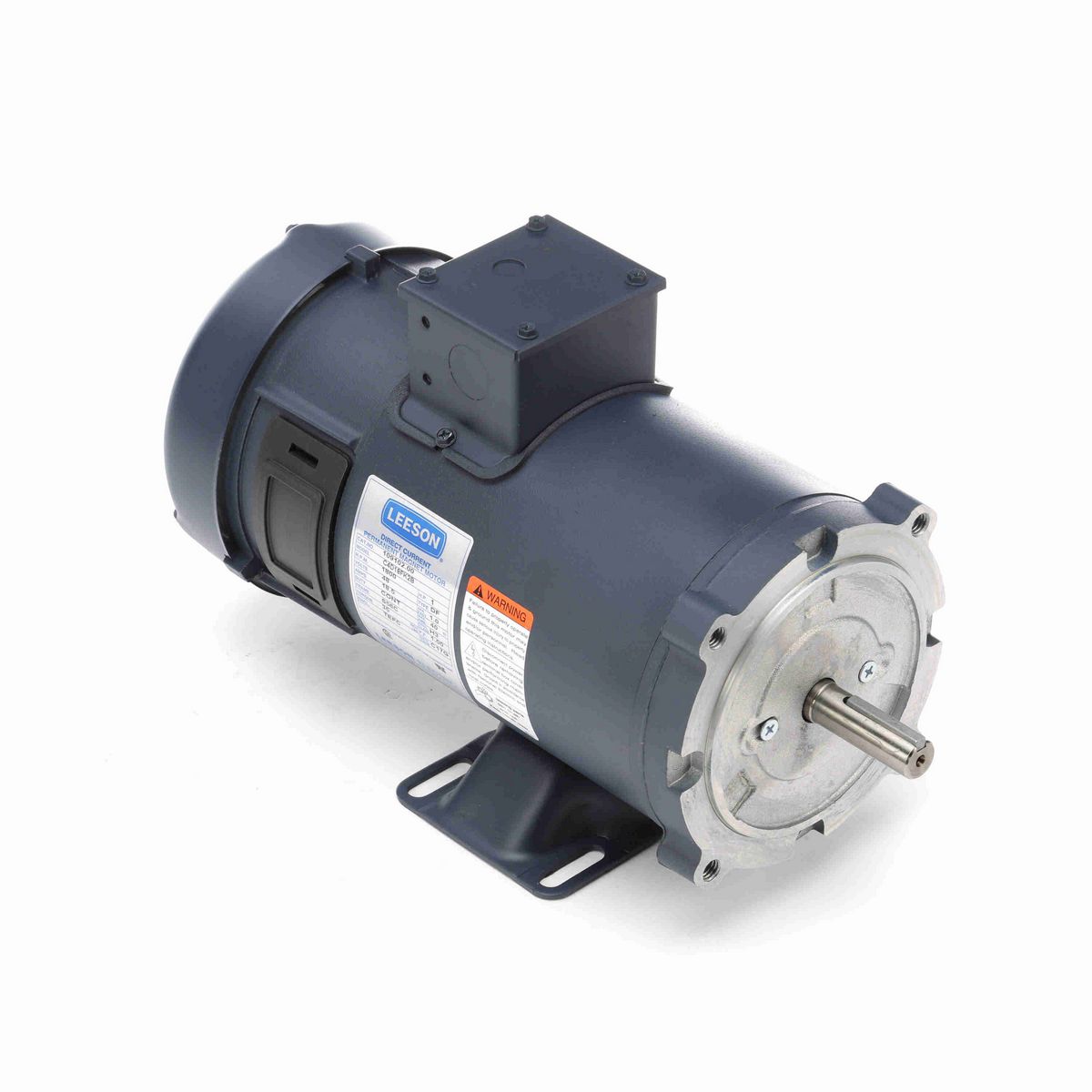 LEESON Low Voltage Motor, 1 HP, 48 V, 1800 RPM, S56C Frame, TEFC - 109102.00