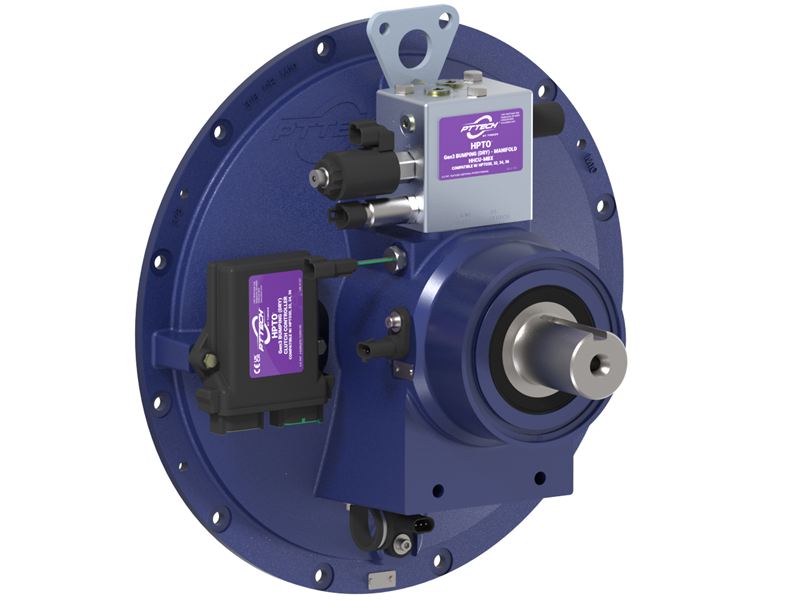 PT Tech HPTO30, SAE#3, PTO Clutch, Integral Hydraulics Timken HPTO30S3-Integral