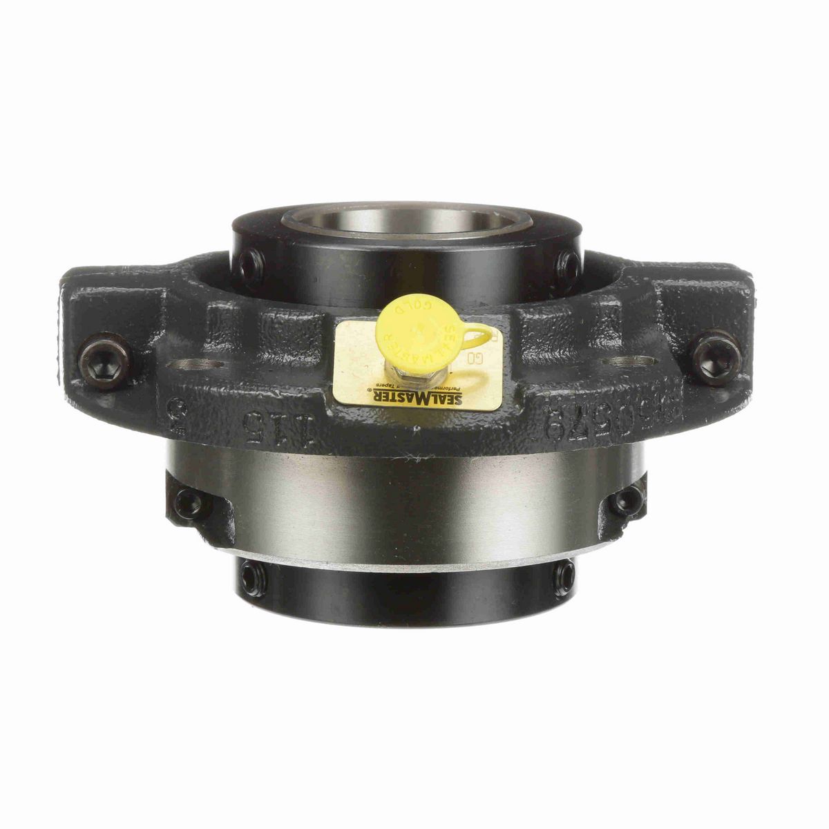 Sealmaster Mounted Cast Iron Piloted Flange Tapered Roller - 52100 Bearing Steel - Double Collar Mount Lock - RFP 200C