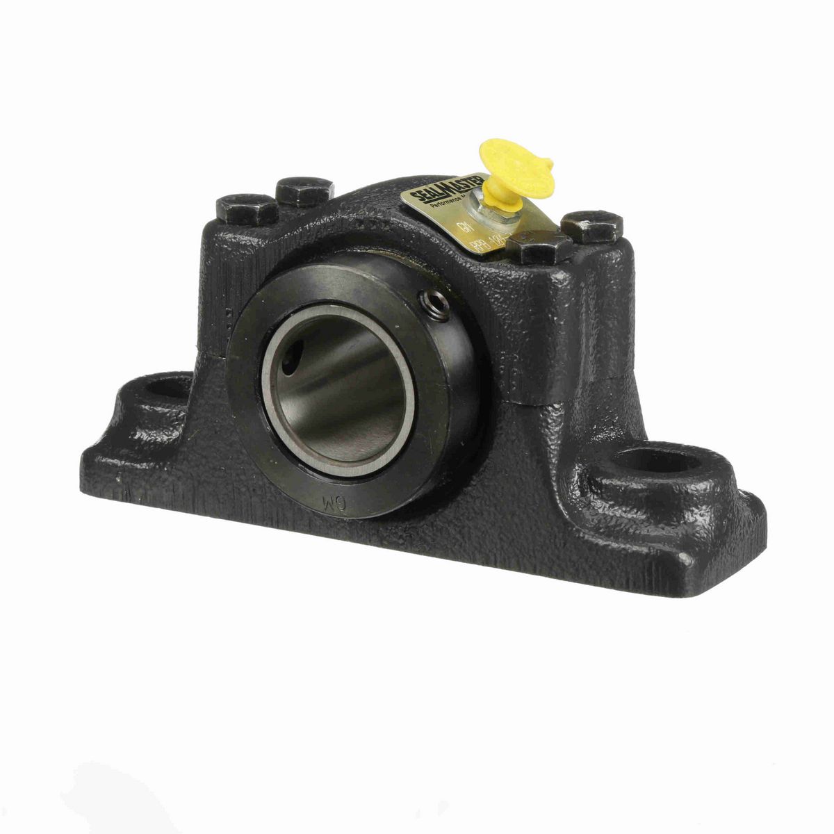 Sealmaster Mounted Cast Iron Two Bolt Pillow Block Tapered Roller - 52100 Bearing Steel - Double Collar Mount Lock - RPB 104-2