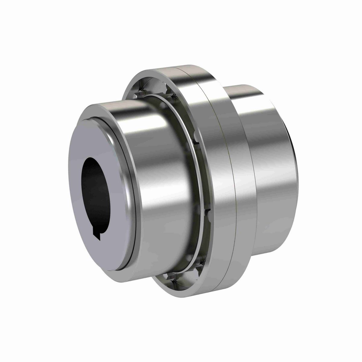 Kop-Flex Series H Plus - Complete Gear Coupling - Full Flex - Shrouded Bolt - Finished Bore - Size 2 - 2 HG SB FF FB