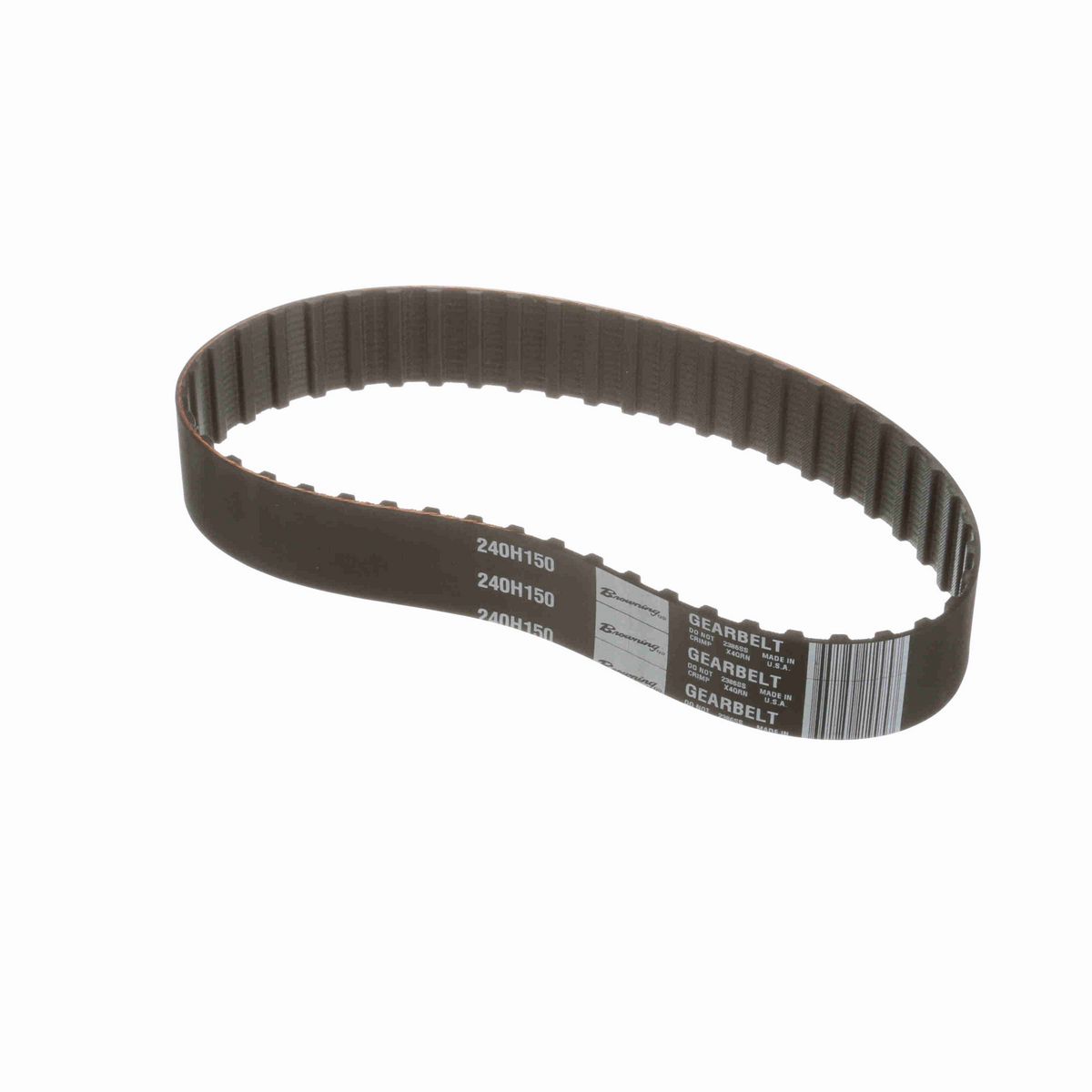 Browning Neoprene H Section Gearbelt - 240H150