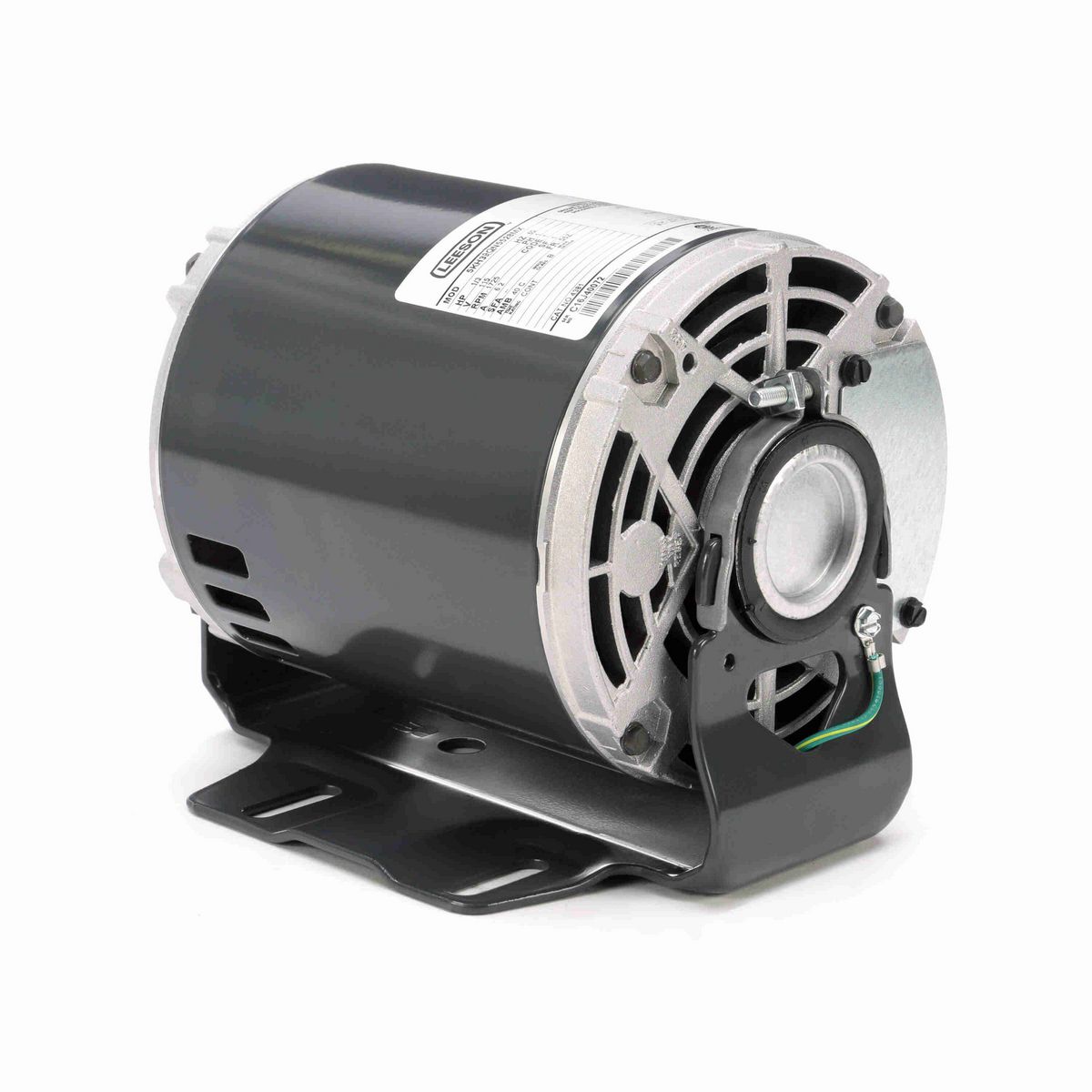 LEESON General Purpose Motor, 0.33 HP, 1 Ph, 60 Hz, 115 V, 1800 RPM, 56Z Frame, DP - 4381