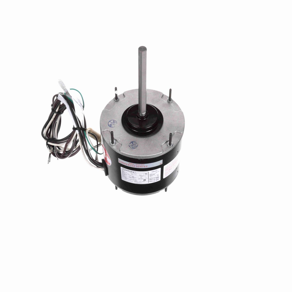 Century HEATMASTER® ULTRA Condenser Fan Motor, 1/3 HP, 1 Ph, 60 Hz, 230 V, 825 RPM, 1 Speed, 48 Frame, TEAO - FE1038SU