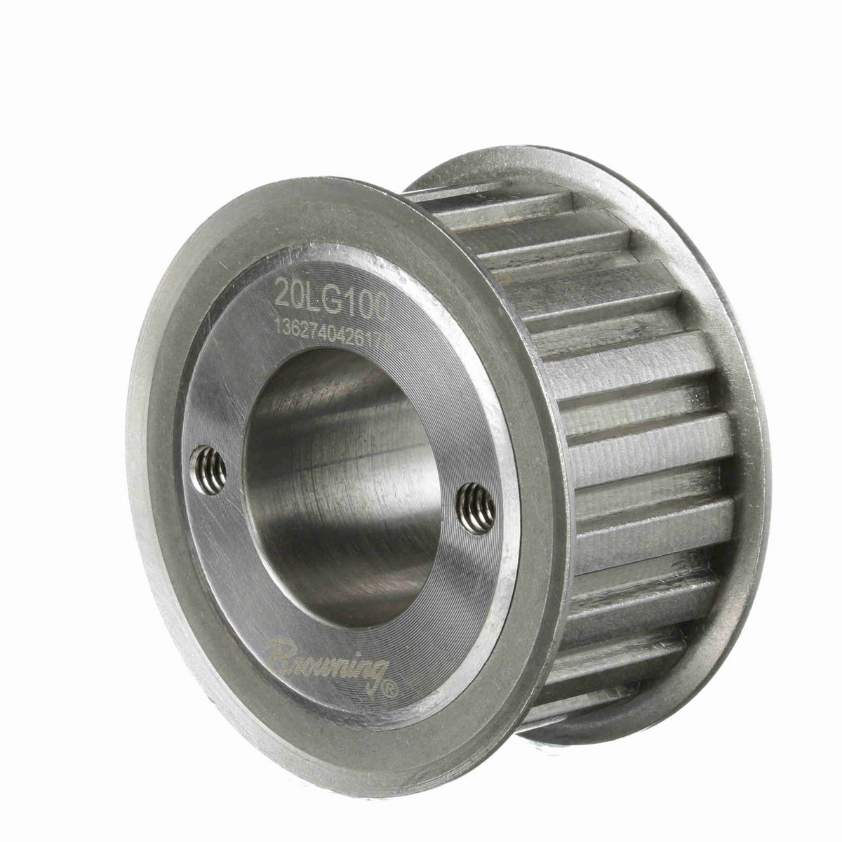 Browning Steel Bushed Bore Gearbelt Pulley - 20LG100