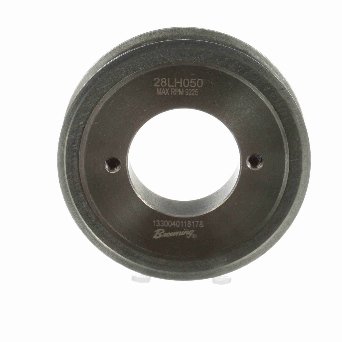 Browning Steel Bushed Bore Gearbelt Pulley - 28LH050