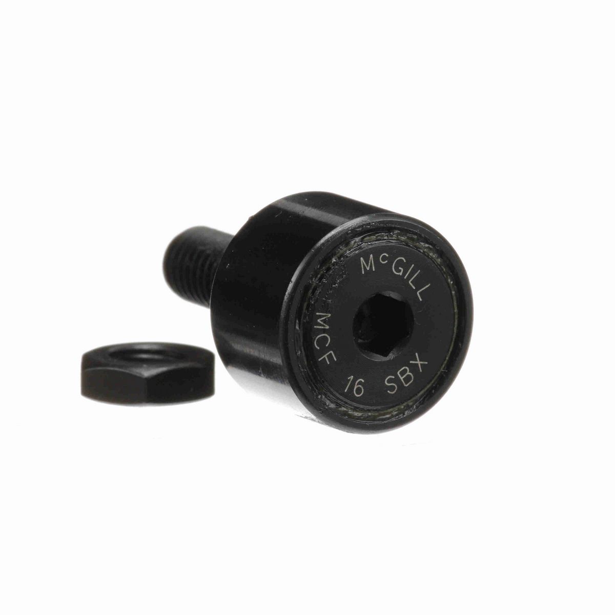 Опорный ролик с цапфой McGill CAMROL MCF 16 SBX, цилиндрический, с уплотнением, с шестигранным отверстием, метрический