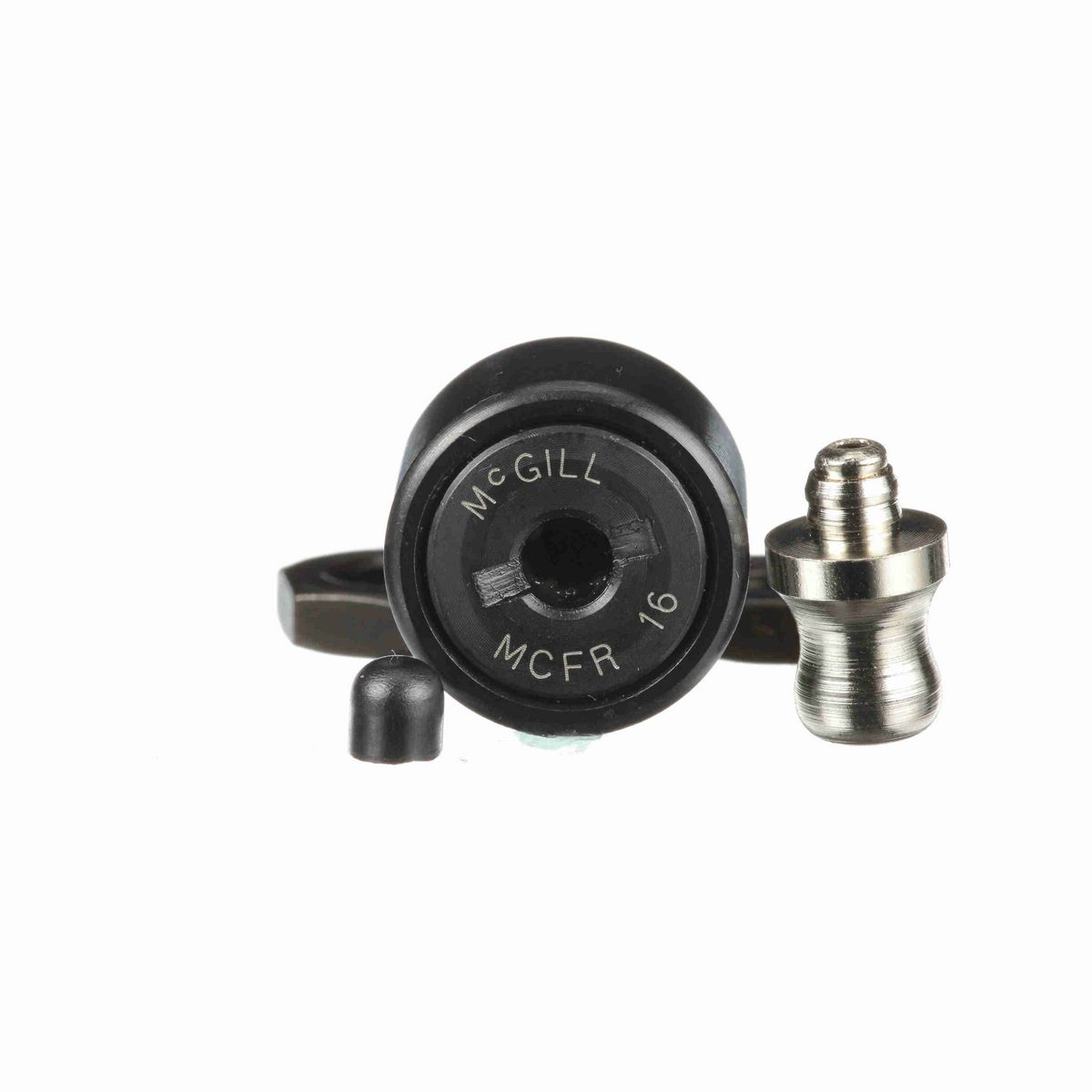 Опорный ролик с цапфой McGill CAMROL MCFR 16, бочкообразный, со шлицем под отвёртку, метрический