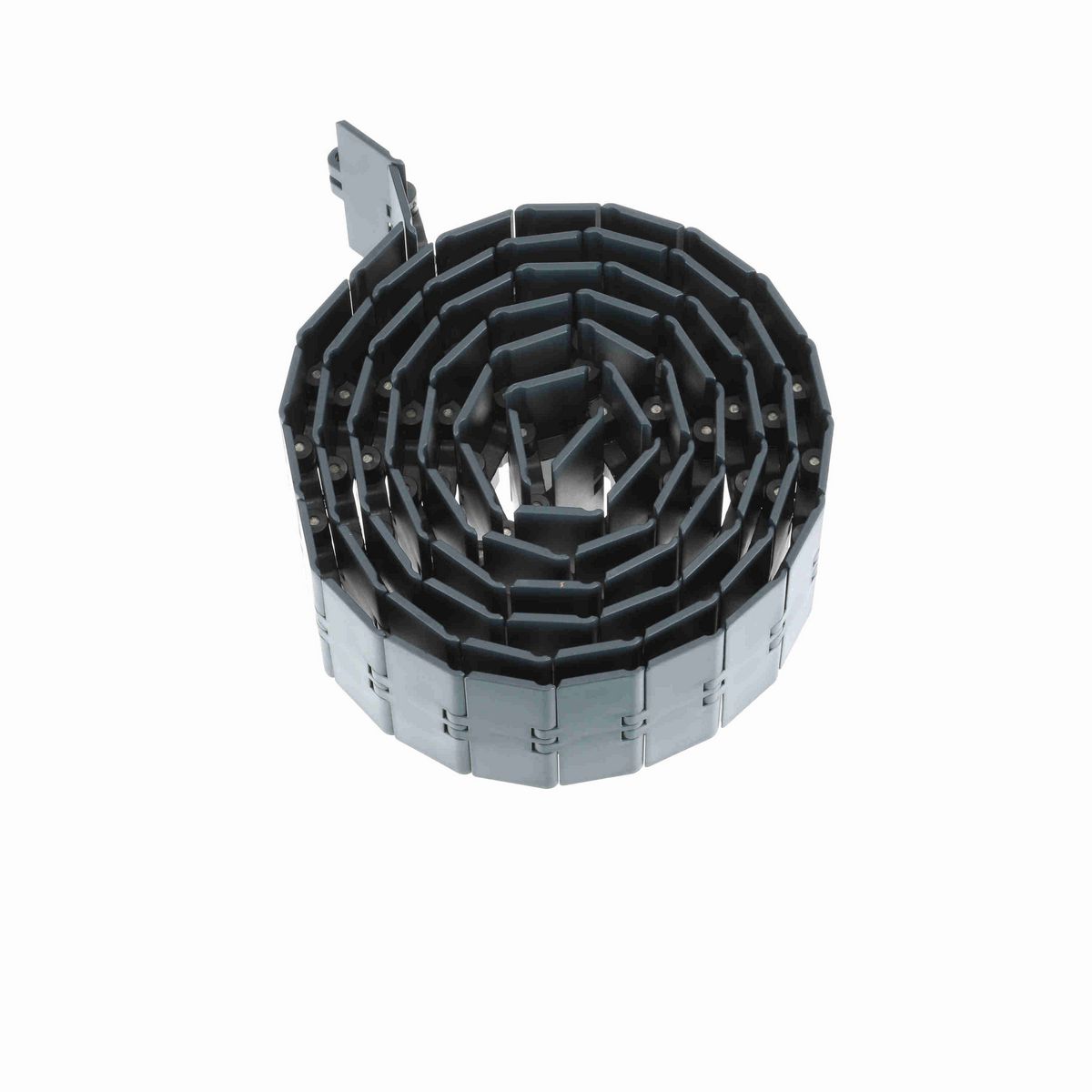 System Plast 820 Straight Running Solid Top, Material: NG evo (Gray Blue), Width: 4.5in, Pitch: 1.5in - NGE820-K450