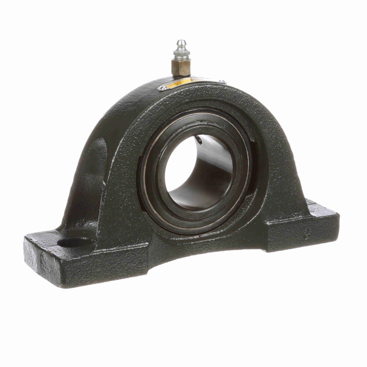 Sealmaster Mounted Cast Iron Two Bolt Pillow Block Ball Bearing - 52100 Bearing Steel, Black Oxided - Setscrew Lock - High Temperature - NP-31 VL