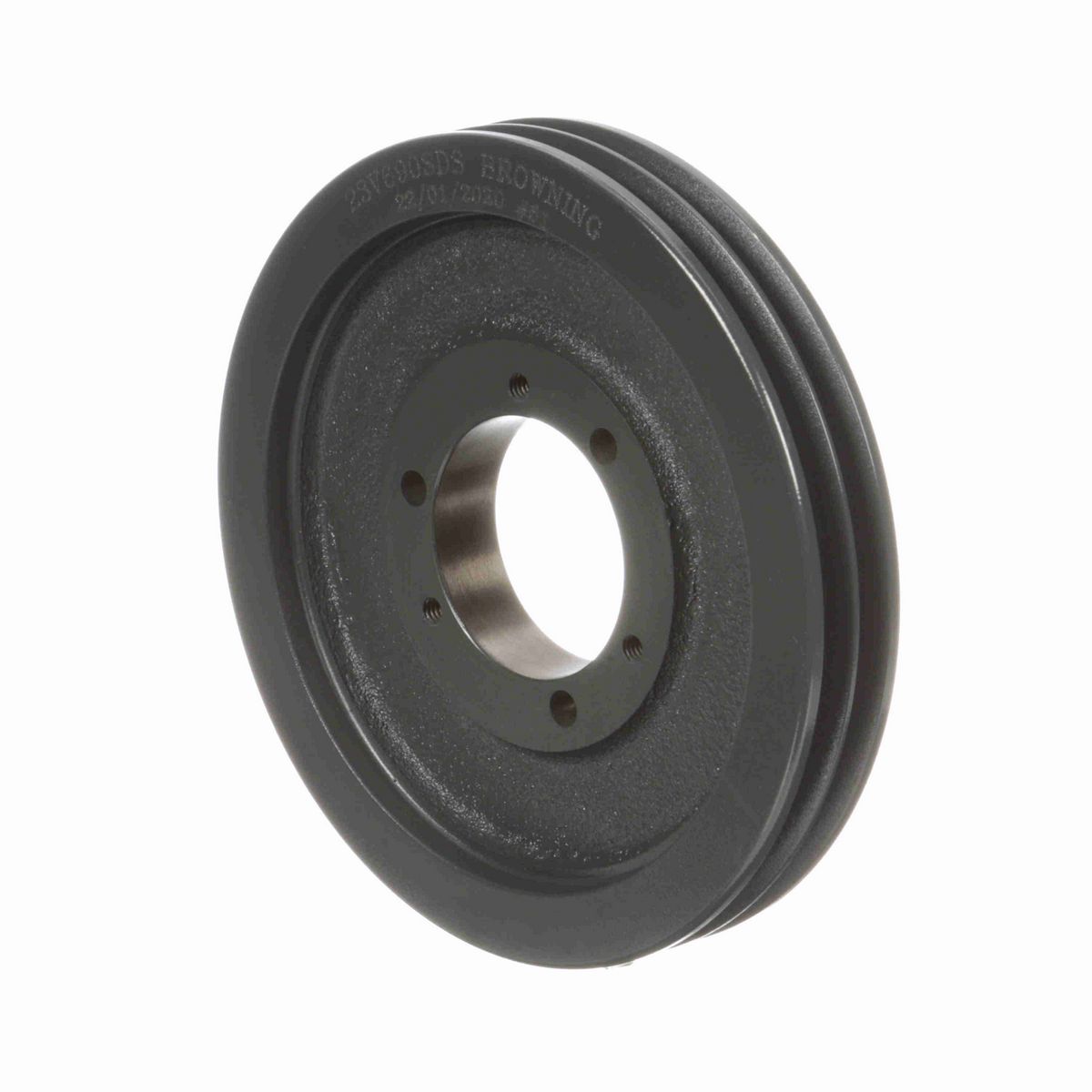 Browning 2 Groove Cast Iron Bushed Bore Multiple Sheave - 23V690SDS