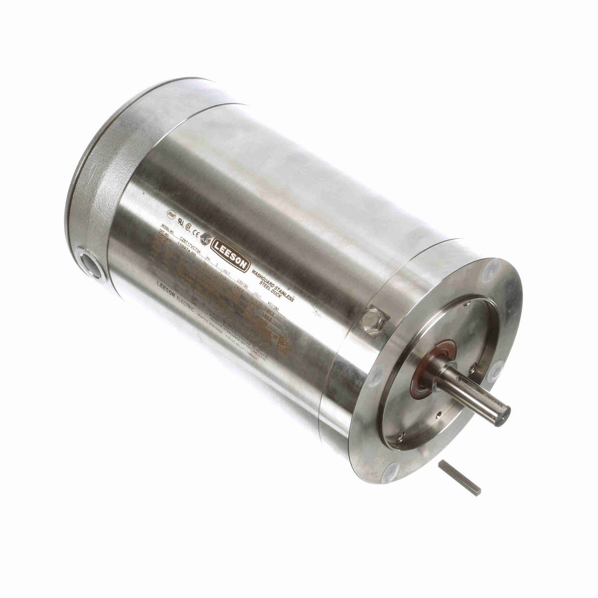 LEESON Premium Duck™ General Purpose Motor, 1 & 0.75 HP, 3 Ph, 60 & 50 Hz, 230/460 & 190/380 V, 1800 & 1500 RPM, 56C Frame, TENV - 119974.00