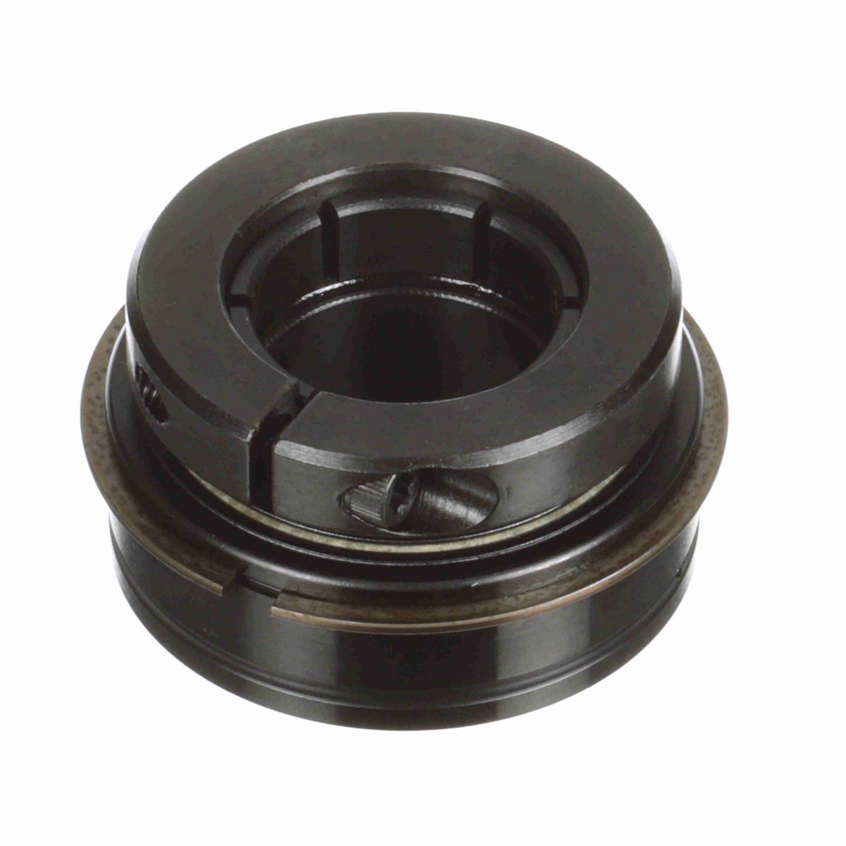 Sealmaster Mounted Insert Only Ball Bearing - 52100 Bearing Steel, Black Oxided - Concentric Lock - ER-23T