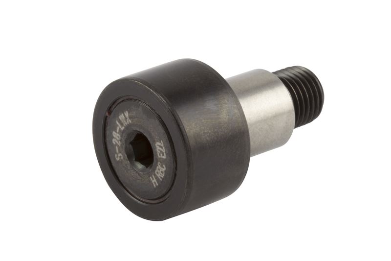 Игольчатый опорный ролик с цапфой RBC S28LWX, регулируемый эксцентриковый, с уплотнением, с шестигранным отверстием