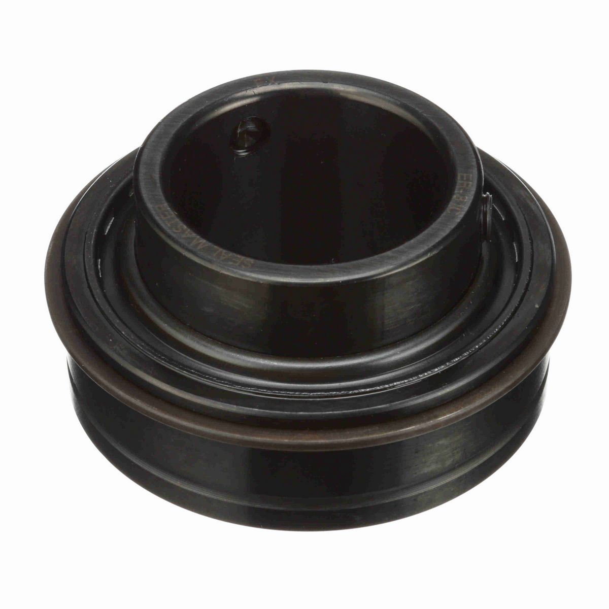 Sealmaster Mounted Insert Only Ball Bearing - 52100 Bearing Steel, Black Oxided - Setscrew Lock - ER-31C