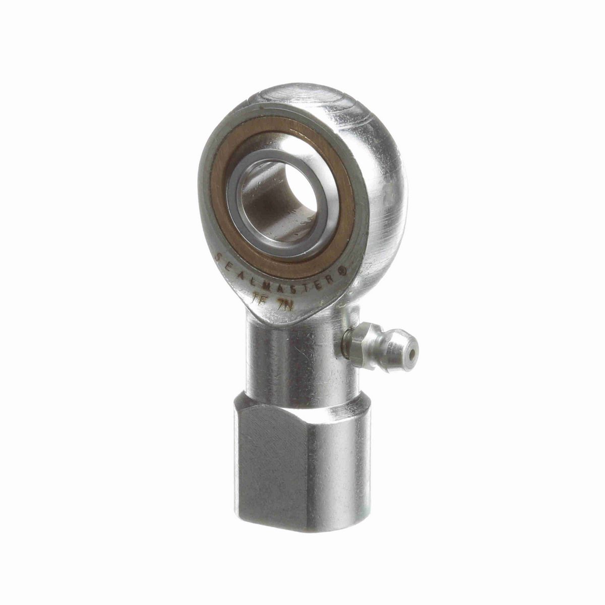 Sealmaster Female Rod End Bearing - Three-Piece Greasable Bronze Race - TF 7N