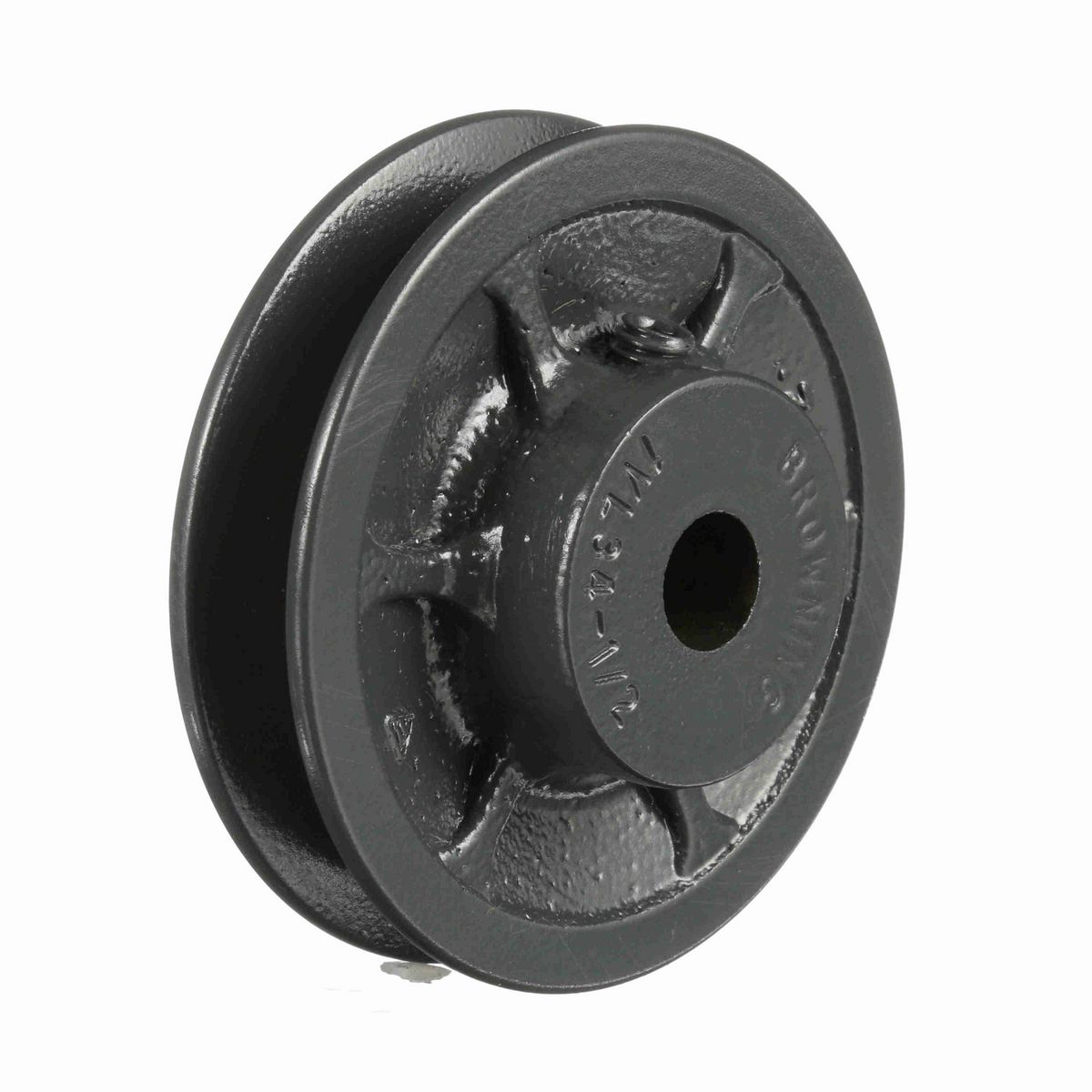 Browning 1 Groove Cast Iron Finish Bore FHP Variable Pitch Sheave - 1VL34X1/2