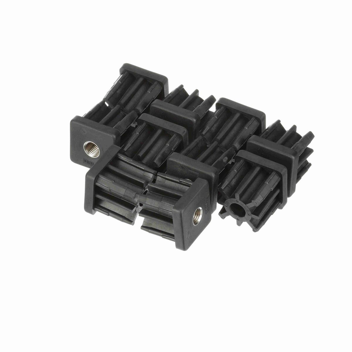 System Plast Tube End (Square); Series: VG-556, Thread: M16 for a 2 Sq. Tube - VG-556-BM16