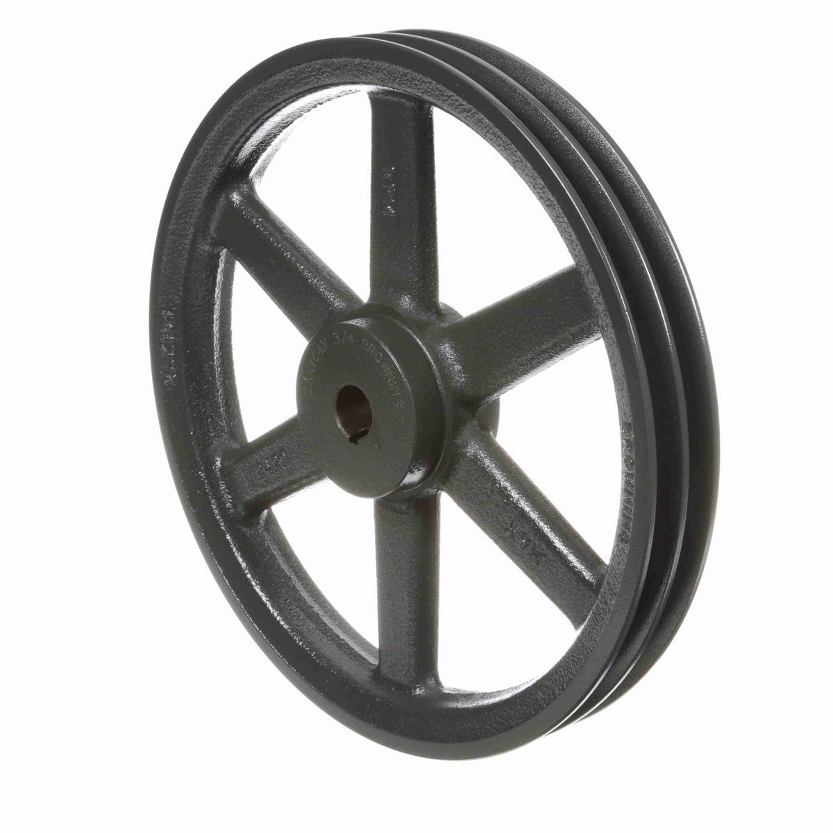 Browning 2 Groove Cast Iron FHP - Finished Bore Sheave - 2AK104X3/4