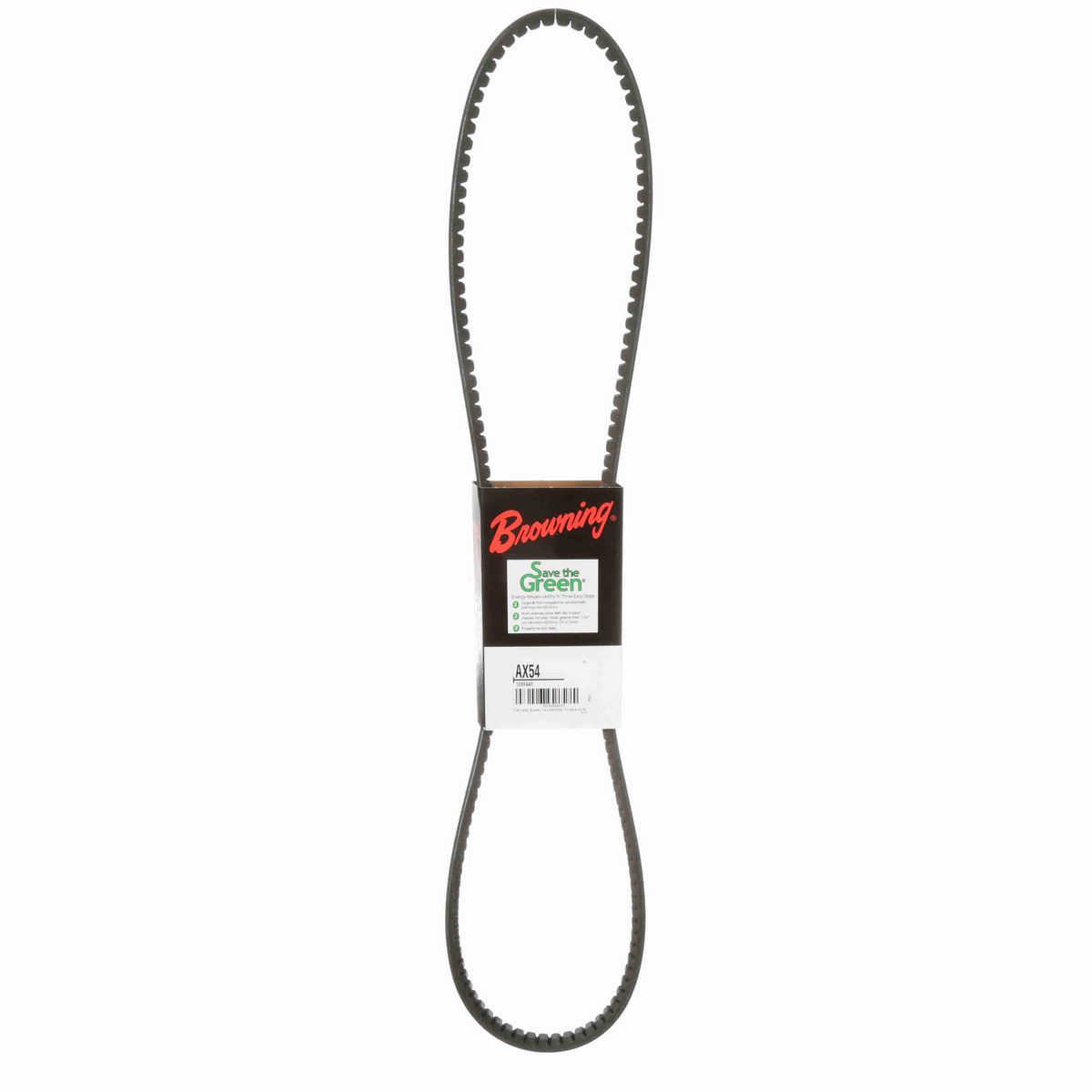 Browning EPDM Notched Belt 98% Efficient - AX54