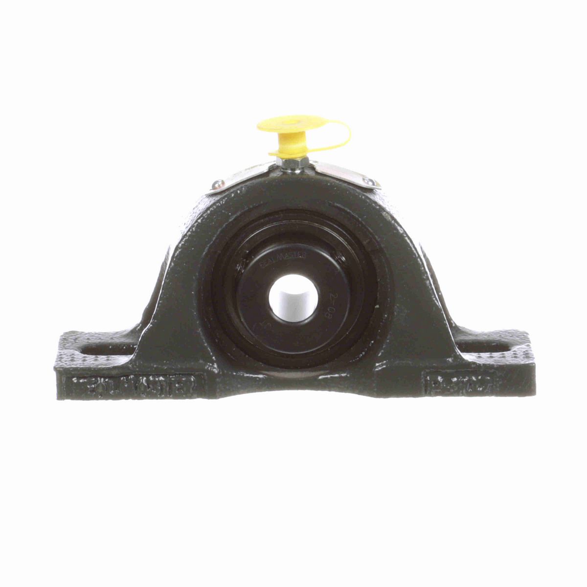 Sealmaster Mounted Cast Iron Two Bolt Low Base Pillow Block Ball Bearing - 52100 Bearing Steel, Black Oxided - Setscrew Lock - NPL-8