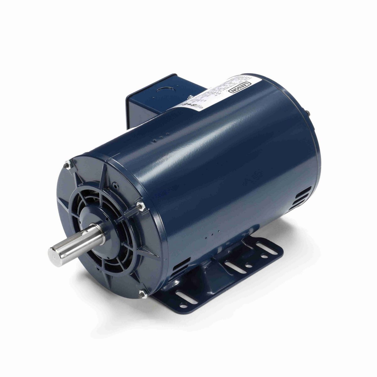 LEESON General Purpose Motor, 1 & 0.75 HP, 3 Ph, 60 & 50 Hz, 230/460 & 190/380 V, 1800 & 1500 RPM, 143T Frame, DP - U758-P